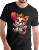Purrywise Cat T-Shirt – Funny Spooky Cat Graphic Cotton Tee