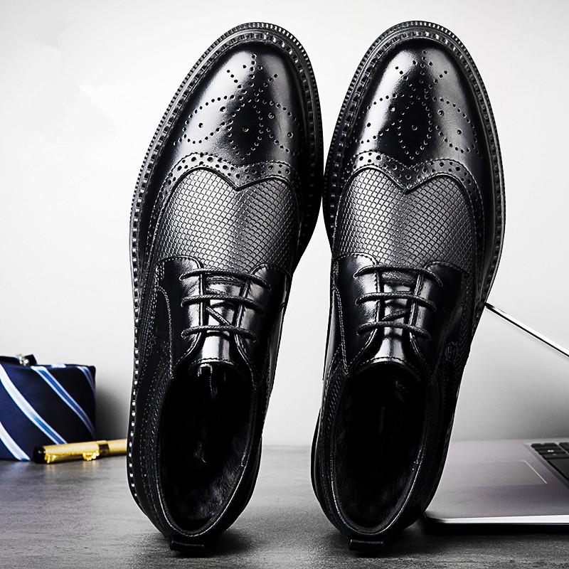 Genuine Leather Men's Casual Shoes Luxury Shoes Men Oxford Shoes High Quality Male Wedding Dress Footwear New Business Sneakers