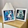 5d diamond painting new full diamond cartoon small animal living room handmade crystal point sticker diamond brick sticker cross stitch