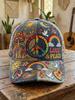 D Print Independence Day Commemorative Sunshade Baseball Cap Outdoor Cap Non-embroidered