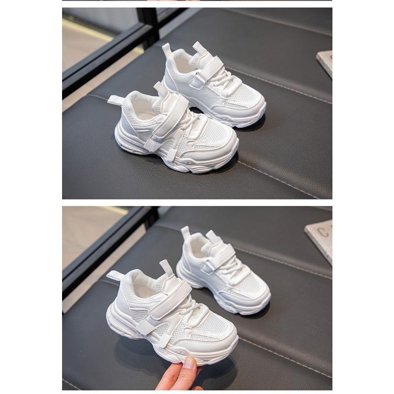 Pantofi pentru copii Pantofi albi mici pentru băieți Primăvară Pantofi noi pentru tată Versiune coreeană Casual Respirabili Pantofi sport pentru fete Pantofi de alergare