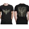 New Men's Fashionable Summer Horror Skull Print Comfortable and Breathable Round Neck Thsirt Outdoor Casual Party Top