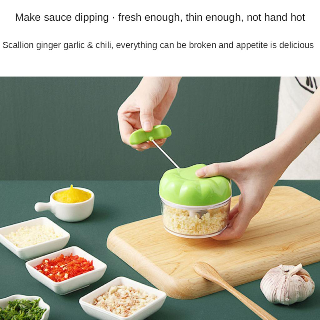 Multi-function Garlic Grinding Chopper Manual Garlic Food Vegetables Cutter Grinders Kitchen Gadgets Pepper Corn