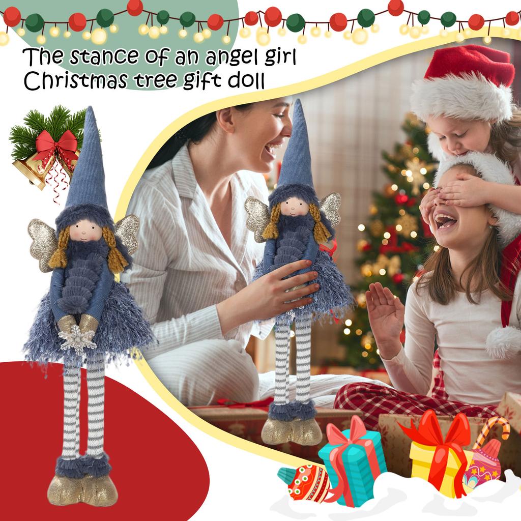 New Christmas Ornaments, Angel Girl Standing Posture Decorations, Holiday Christmas Tree Gifts, Dolls, Small Pendants