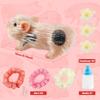 5/6Inch Silicone Pig Doll Toy Mini Soft Lifelike Silicone Pig Cute Model with Clothes Accessories for Kids Girls Birthday Gifts