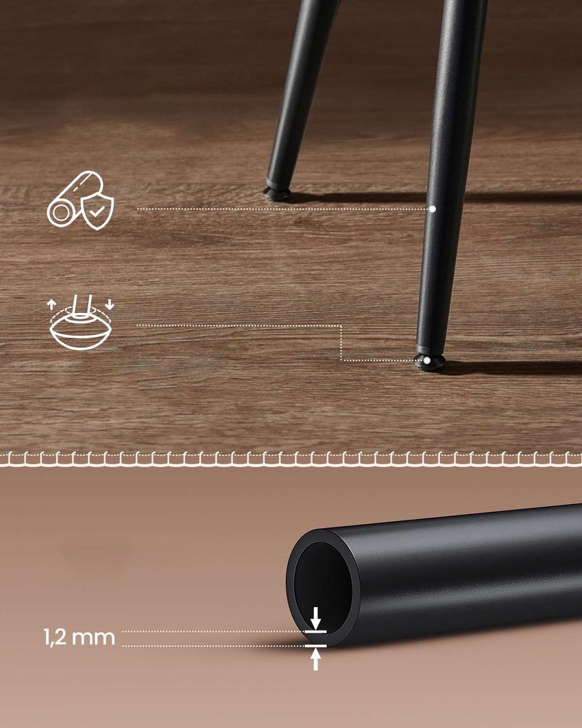 Hoker Brązowy Taboret Do Kuchni Barowy Do Pokoju Nowoczesny Begryf 33X33X76