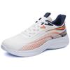 Plus size fly knit shock-absorbing casual sneakers, summer mesh shoes, lightweight running shoes