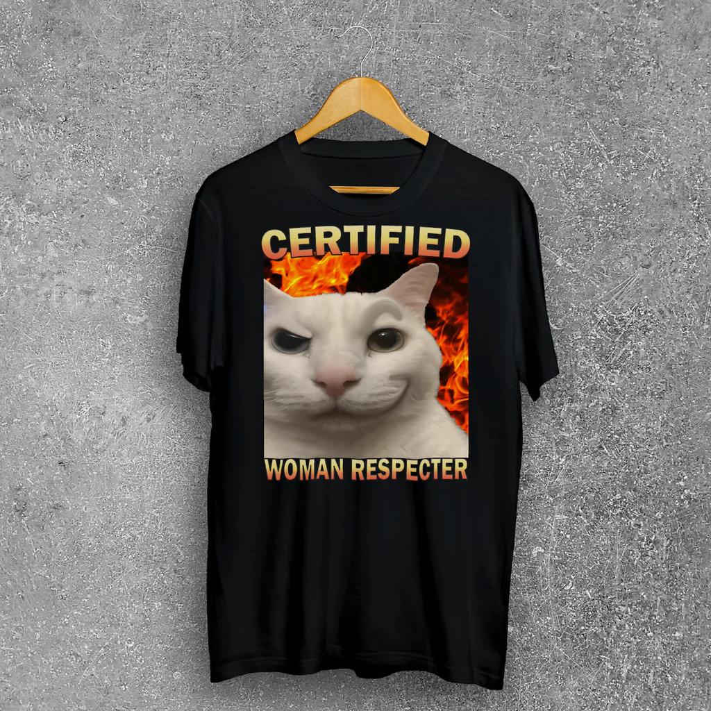 2026 New Women Monday Left Me Broken Funny Cat Meme Tshirt Brainrot Tee ShirtTshirts Women Clothing Oversize TShirt Y2K Top
