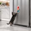 Exercise Spinner Toy for Cats Cat Spinning Ball, Suction Cup Interactive Toy, Rattle Glass Windows Ball Window Perch, Indoor Boredom