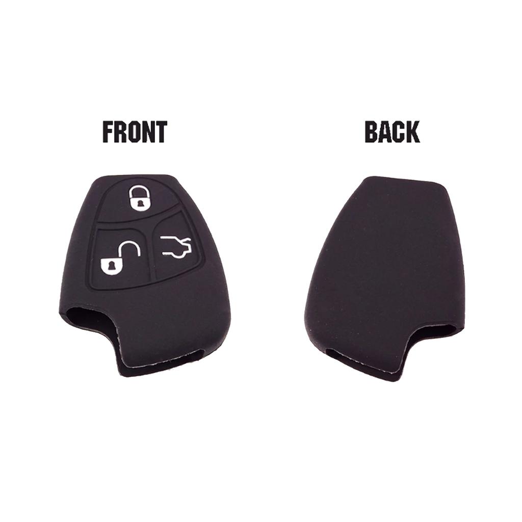 Silikon Auto Remote Key Fob Shell Abdeckung Fall Für Mercedes CL55 CL600 CLK350 C230 CL500 CL65 S430 S500 S600 SL500 SLK55 CL55
