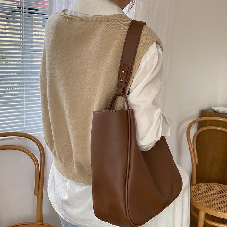 Tote Bag New Women's Bag Commuting Bag Versatile Large Capacity High-end Single-shoulder Armpit Bag