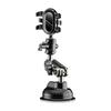 Dual-Function Car Phone Holder with Strong Suction & Adjustable Aluminum Clip