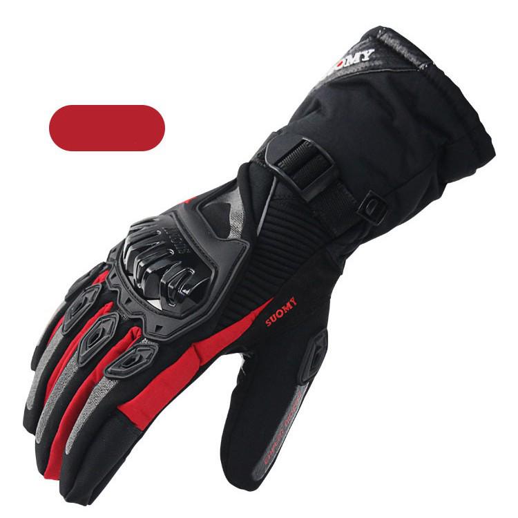 Men's Winter Windproof & Waterproof Touchscreen Motorcycle Racing Gloves - Anti-fall & Warm