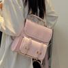 Small Niche Design Bag, New Fashionable Backpack, Women's Handheld Korean Version, Travel Backpack, Three Use Bag