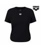 Alena Graphic Day Women'S Slim Fit Short Sleeve Rash Guard A6Bl1Qr26Blk