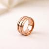 Pure Copper Statement Ring – Minimalist Meditation Band, Handmade Stacking Jewelry, Unisex Anxiety Fidget Ring