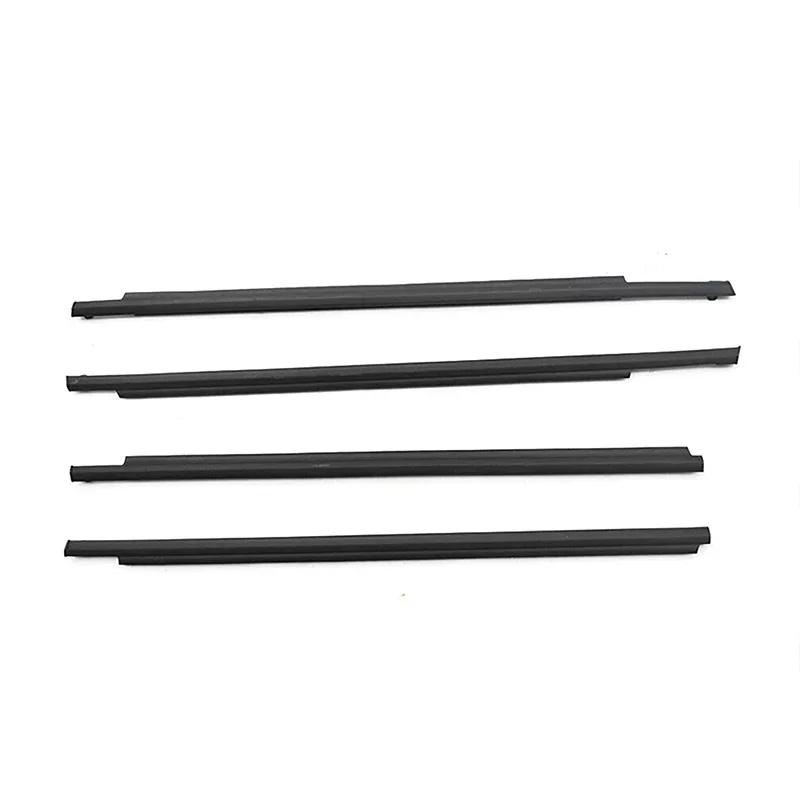 

4 шт./компл. уплотнители для стекол автомобильных дверей, окон, водонепроницаемые резиновые автомобильные уплотнители, подходят для Toyota Prius 2004-2009, автомобильные аксессуары