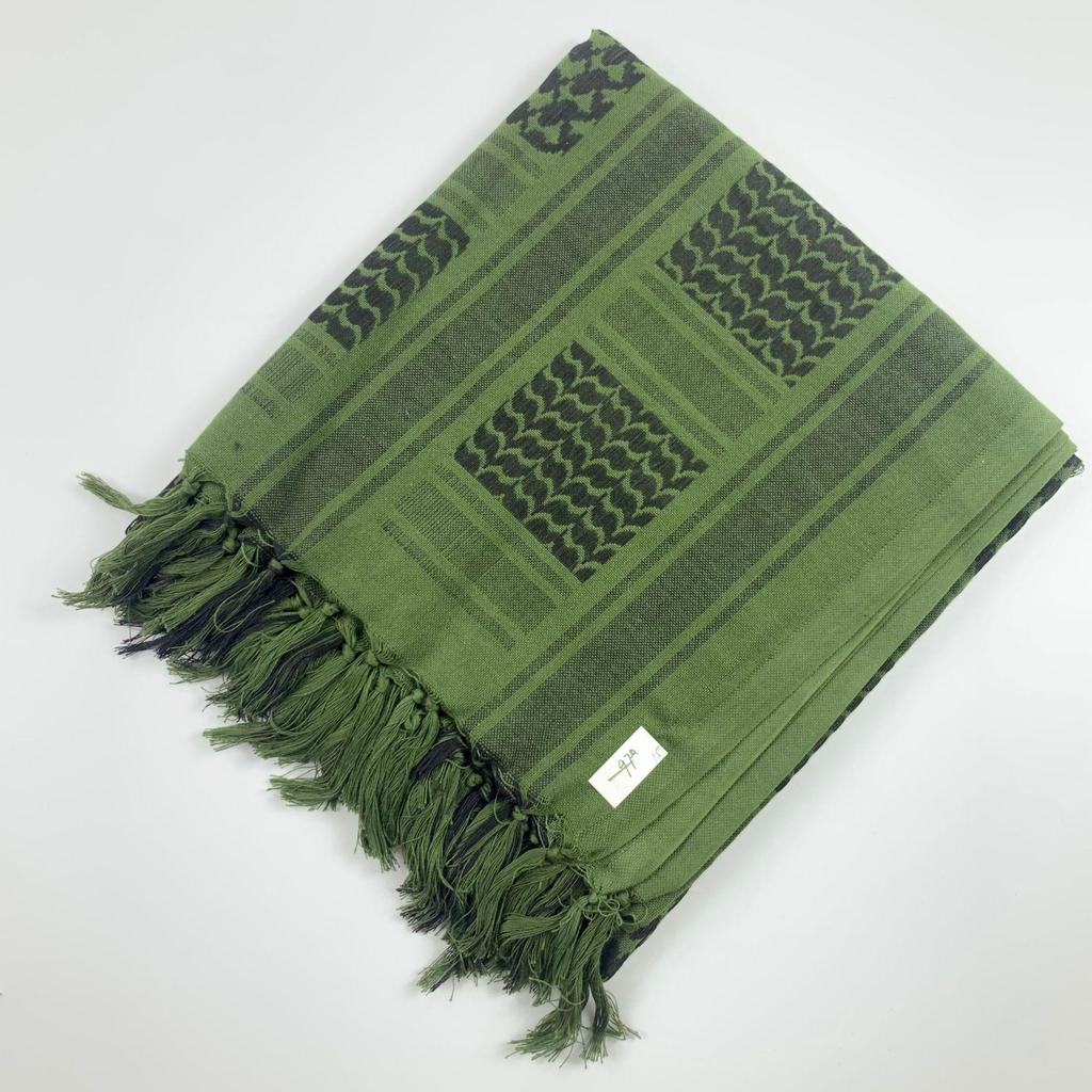 All-Cotton Camouflage Jacquard Arab Headscarf and Shawl