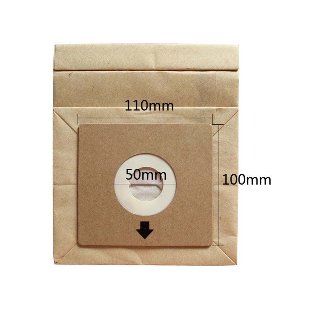 5/10Pieces Paper Dust Bag Leakproof Vacuum Cleaner Dirt Bags Replacement Disposable Dust Collection Bags Easy To Replace