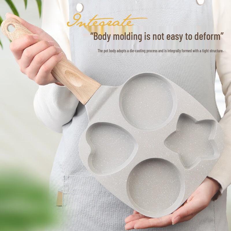 WuTuo 4-Hole Maifan Stone Non-Stick Frying Pan