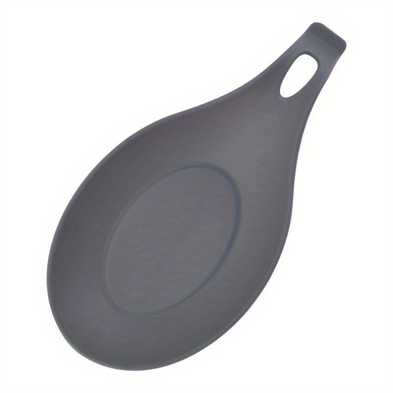5PCS Soup Spoon Pad Easy To Clean TPE Kitchenware Pad Silicone Spoon Pad Heat-insulating Spoon Pad Flavor Dish Pad Spoon Holder.