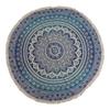 Small Mandala Roundie Cotton Art (130cm) – Classic Blue