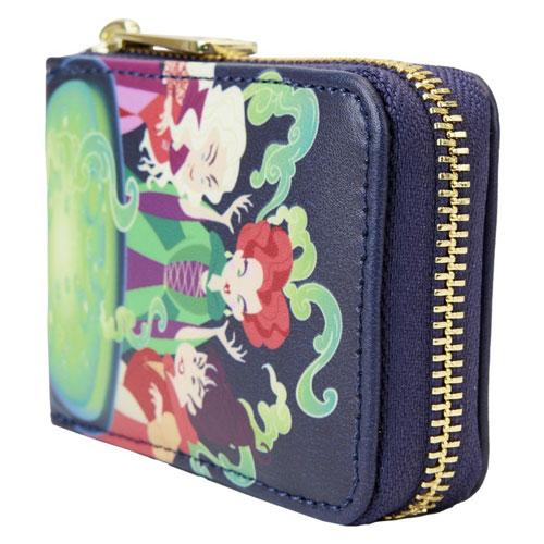 Hocus Pocus Sanderson Sisters Cauldron Glow Accordion Wallet