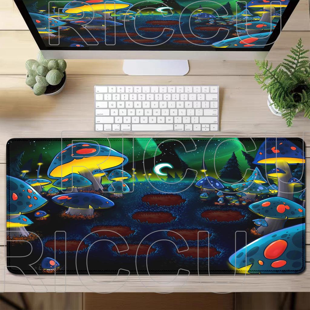 XXL HD Printing PVZ Plants vs Zombies All Scenes Mouse Pad Large Mousepad Keyboard Laptop Gaming PC Accessories Anime Desk Mat