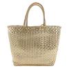 Intreccio Small Handbag Gold Wire Cord Women Used
