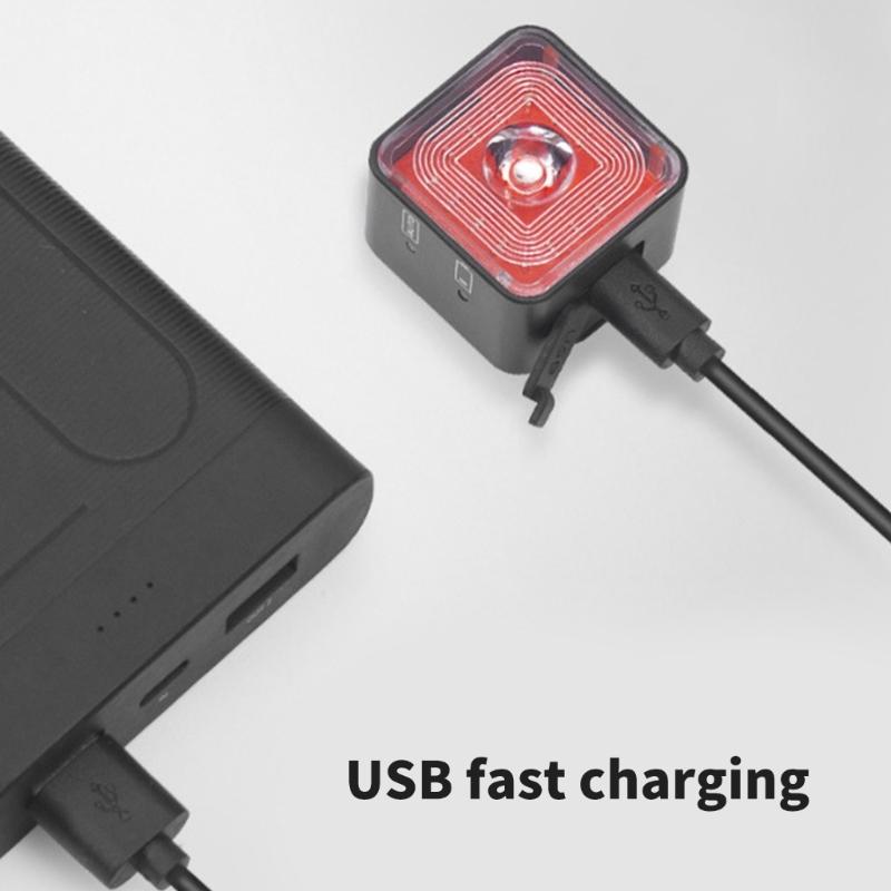 USB Rechargeable Bike Back Light for Night Riding/Cycling Safety Head Tail Light Bike Light Bike Front/Rear Light