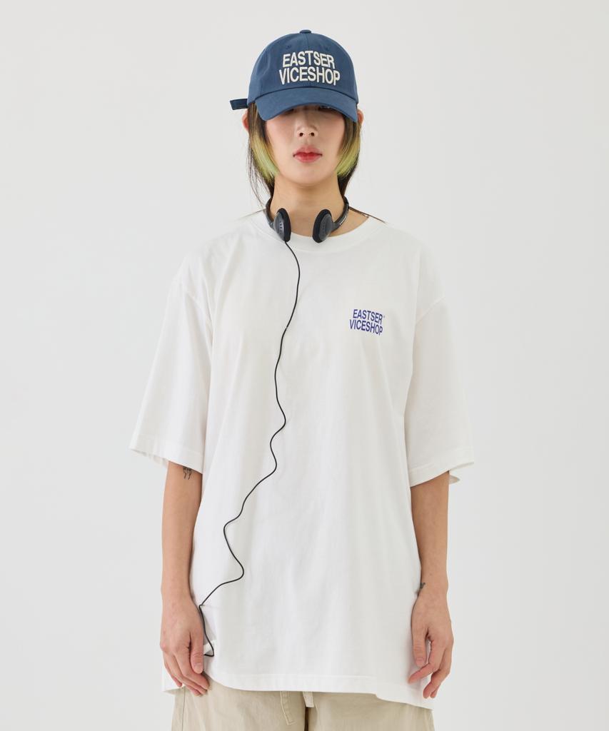 Iseuteuseobiseusyab Vice Shop Half T - White