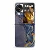 For Oppo Find N3 Flip 5G Cases Clear 6.8" Marble Hard TPU Back Cover For Oppo Find N 3 Flip Phone Cases Coque Fundas Bumper Etui