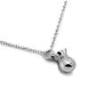 Platinum Plated Necklace Vintage Money Bag Pendant Necklace Jewelry