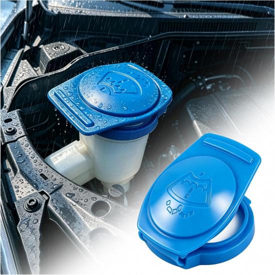 Washer Fluid Cap,OEM#3Q0955455 Windshield Wiper Fluid Cap,Essential Car Accessories Windshield Washer Reservoir Cap Compatible with Volkswagen Atlas