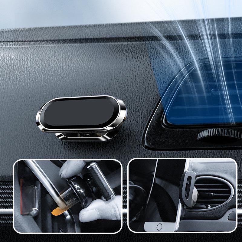 360° Rotating Magnetic Car Phone Holder - Strong Zinc Alloy Mount