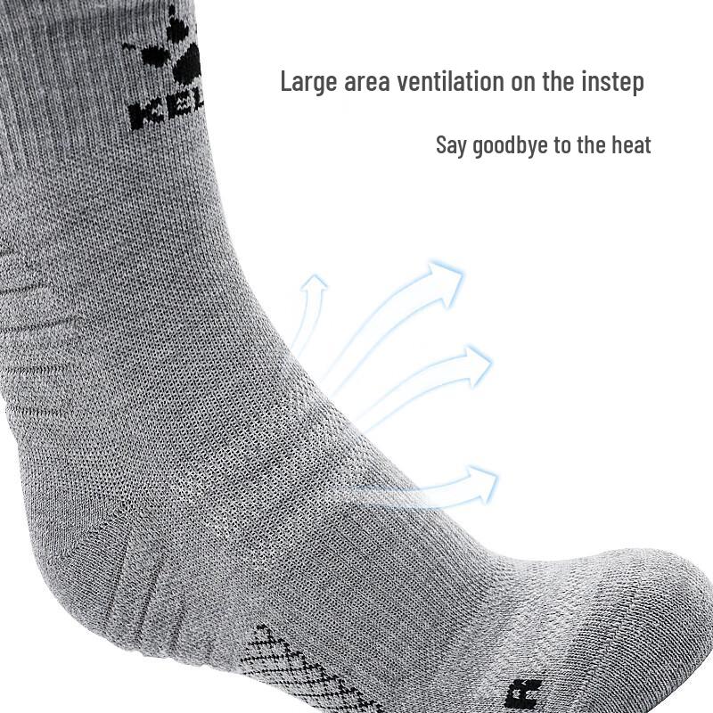 KELME Anti-Rutsch Trainingsfußballsocken 3er-Pack