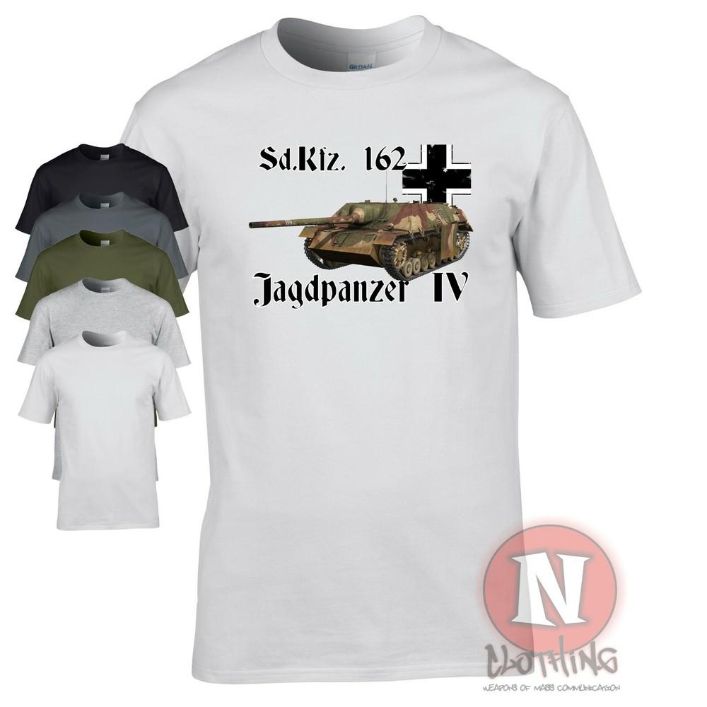Jagdpanzer 4IV Německý tank WW2 Vojenský Pancéřový Tričko Svět Války