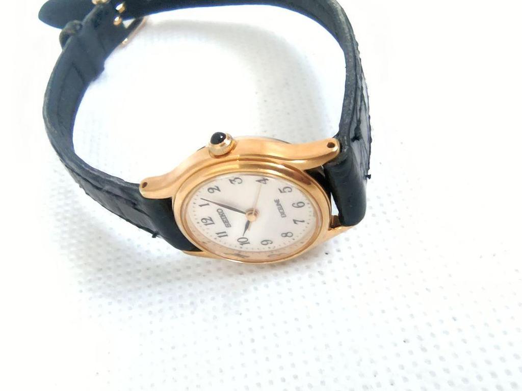 [USED] 10-second annual accuracy, battery, strap, extreme SEIKO Exceline