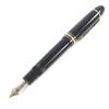 Very Good MONTBLANC Fountain Pen Meisterstck 149 Cap Type Black Gold 14K Mens Used