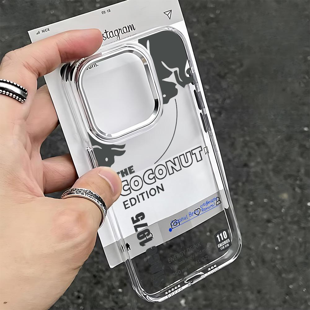 Fashion B-bulles Phone Case For IPhone 16 15 Plus 14 Pro 13 12 11 17 Pro Max 14  16 Plus 17 Air Silicone Clear Soft Cover Cases