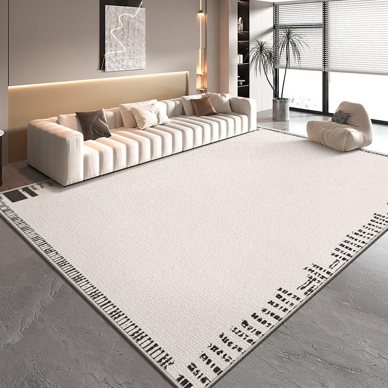Lätt Lyx Vardagsrumsmatta Stor Yta Golvmatta High-end Sovrum Sängmatta