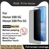 For Honor 500 Pro 5G Glass IMAK 3D Curved Privacy Tempered Glass Full Screen Coverage Film