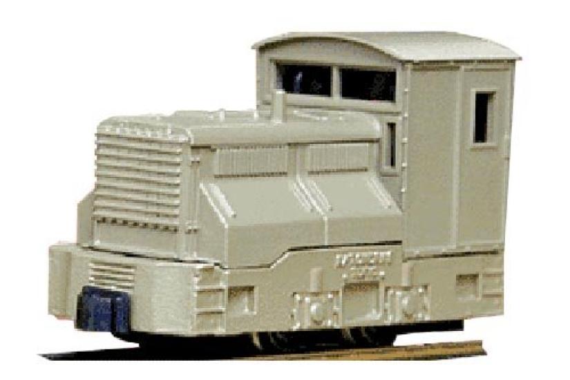 

HO narrow gauge 13813 Kato 5 ton DL motorized khaki color