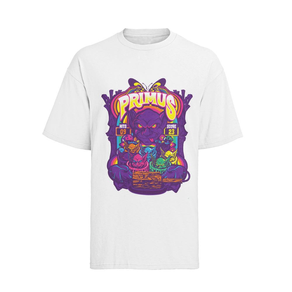 

Primus Rock band Musik Konzert Fan Damen Oversize Shirt Baumwolle 2XL