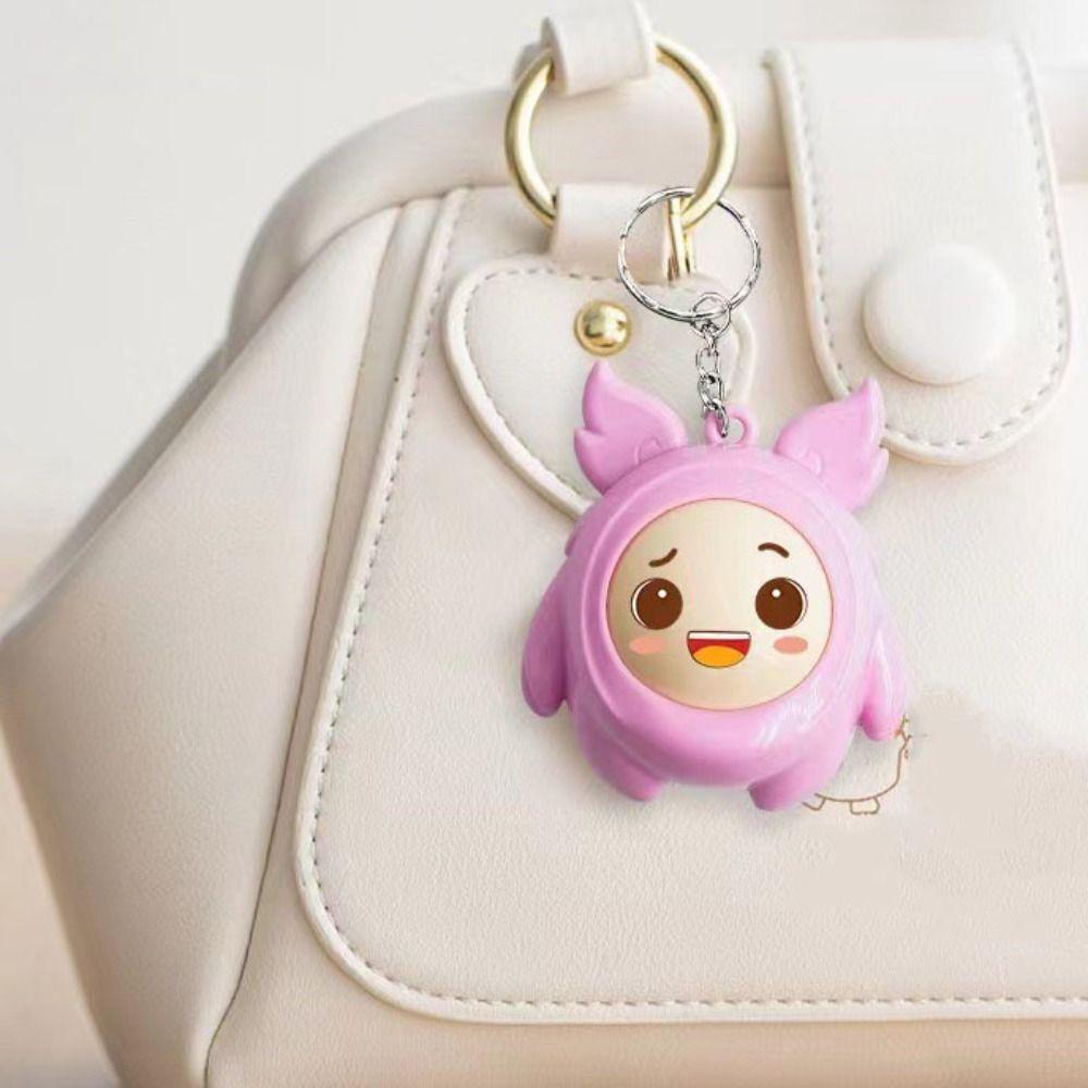 

3 шт. Пластиковая кукла, меняющая лицо, с брелком для ключей, игрушка для макияжа с улыбкой на лице, детские игровые принадлежности жёлтый