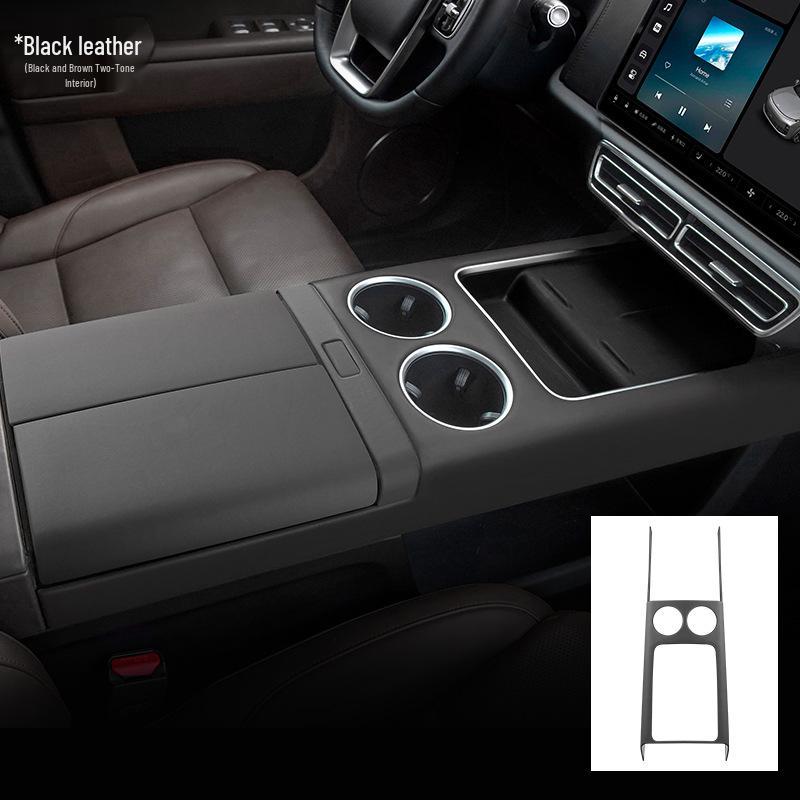 Ideal L8 Original Car Leather Interior Accessories: Central Control Panel, Armrest Box Cover – Same Color Modification.