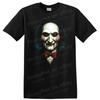 Billy the Puppet Horror Mask T Shirt Saw Inspired Creepy Horror Face Tee