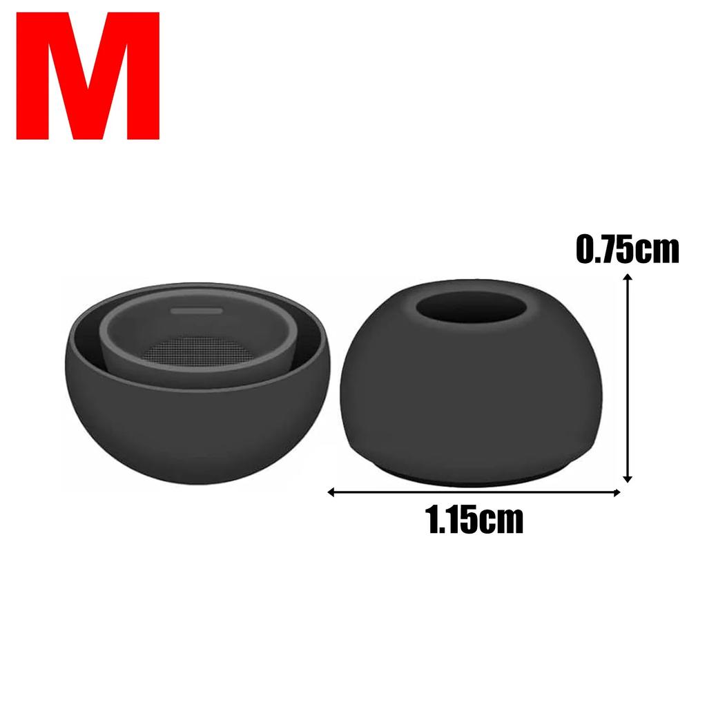 3-1Pairs Memory Foam Eartips for Samsung Galaxy Buds3 Pro Replacement Earbuds Noise Reduction Earplugs For Buds 3 Pro Ear Tips