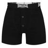 2x Black LONSDALE Men's Boxer Shorts In Box, Size L