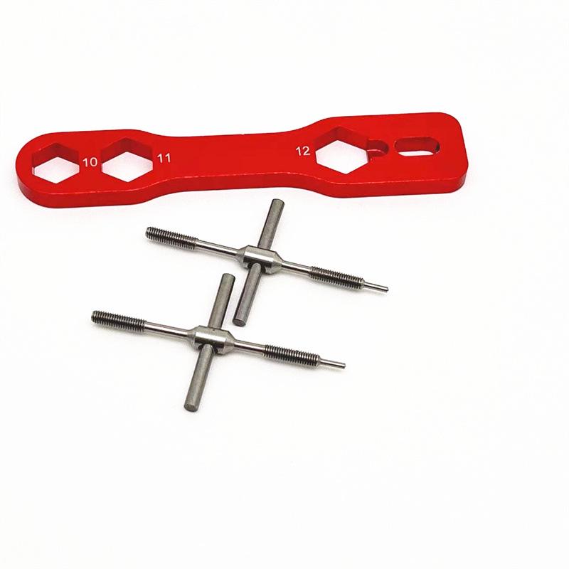 Ferramenta de Manutenção de Carretilha de Pesca: Chave de Porca Multifuncional e Removedor de Pino para Carretilhas de Baitcasting e Spinning
